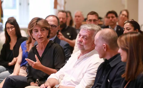 Présidente du département de Vaucluse et Président de VPA  © Hocquel