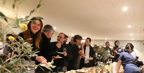 Soirée d'accueil des nouveaux arrivants en Vaucluse  © Hocquel