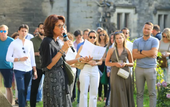 Soirée d'accueil des nouveaux arrivants en Vaucluse  © Hocquel