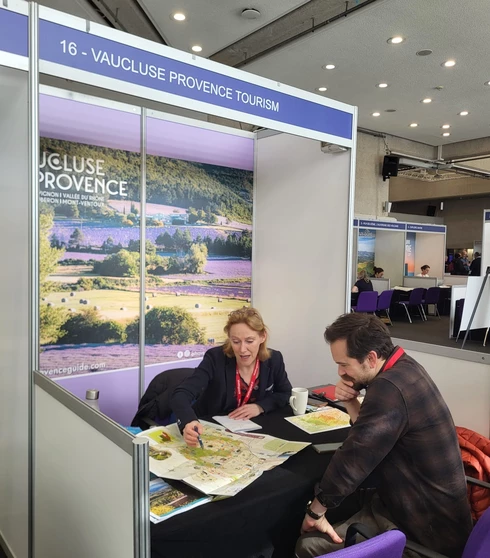 IMM Londres - stand Vaucluse Provence  ©  Valerie Gillet