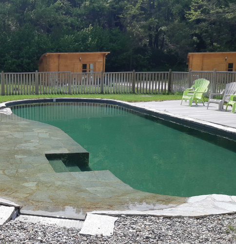 Piscine du camping du Vallon  © Bonnet